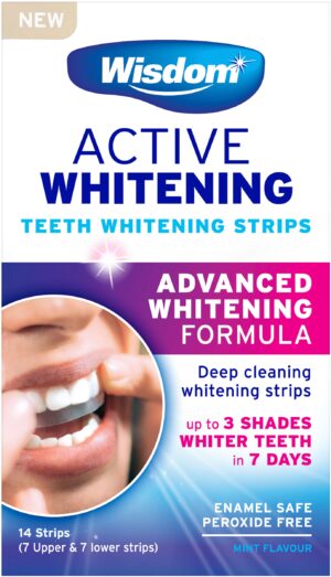 Wisdom Active Whitening Strips from Harrisons Direct