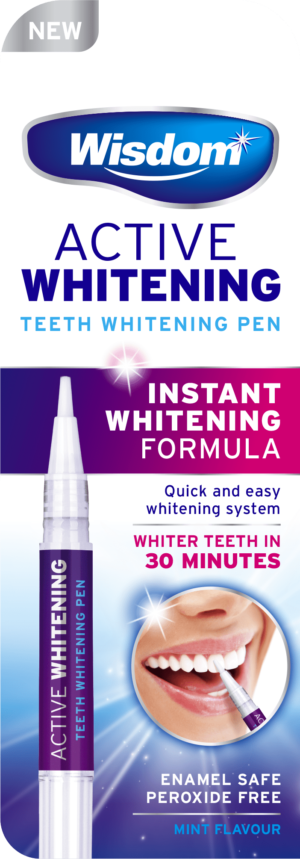 Wisdom Active Whitening Teeth Whitening Pen from Harrisons Direct