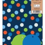 Packed Wrap 2 Sheets & 2 Tags 3 Assorted Male Designs from Harrisons Direct