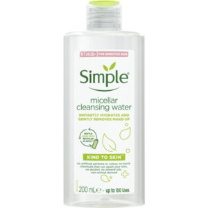 Simple Micellar Cleansing Water 200ml from Harrisons Direct
