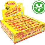 Wholesale Swizzels Refreshers Tropical Flavour Chew Bar 18g 20p PMP from Harrisons Direct