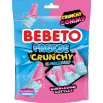 Bebeto Freeze Crunchy Bubble Gum Bottles 35g from Harrisons Direct