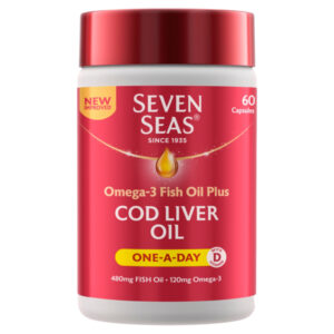 Seven Seas Cod Liver Oil One-A-Day - 60 Capsules from Harrisons Direct
