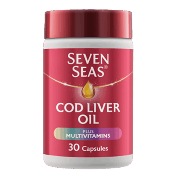 Seven Seas Cod Liver Oil + Multivitamins - 30 Capsules from Harrisons Direct