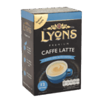 Lyons Caffe Latte 12 x 15g from Harrisons Direct