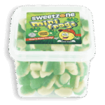 Sweetzone Mini Frogs 170g Tub from Harrisons Direct