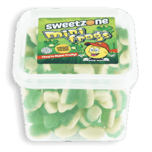 Sweetzone Mini Frogs 170g Tub from Harrisons Direct