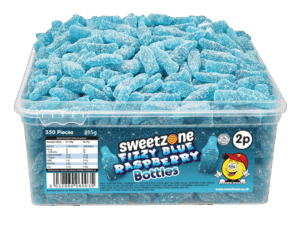 Sweetzone Blue Raspberry Bottles PMP 2p from Harrisons Direct