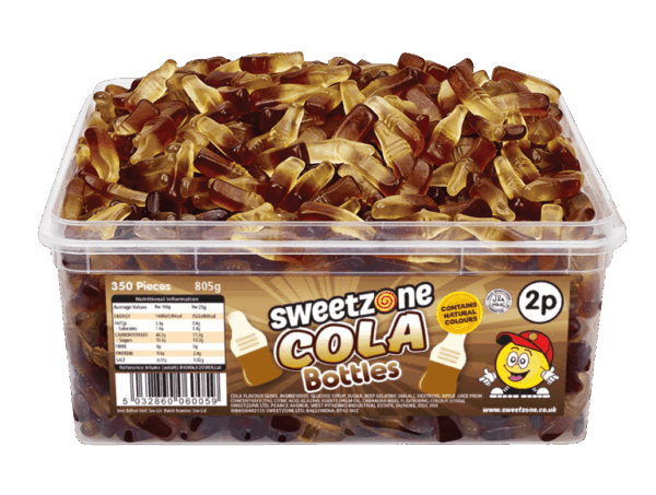 Sweetzone Cola Bottles PMP 2p from Harrisons Direct