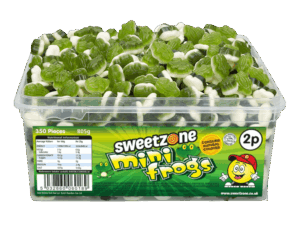 Sweetzone Mini Frogs PMP 2p from Harrisons Direct