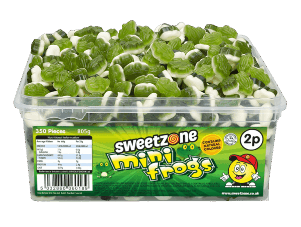 Sweetzone Mini Frogs PMP 2p from Harrisons Direct