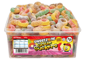 Sweetzone Sour Suckers PMP 7p from Harrisons Direct