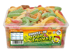 Sweetzone Sour Snakes PMP 7p from Harrisons Direct