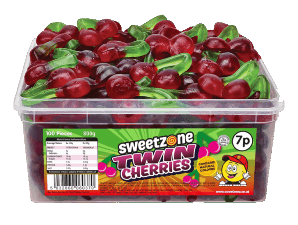Sweetzone Twin Cherries PMP 7p from Harrisons Direct