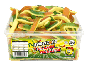 Sweetzone Yellow Bellies PMP 20p from Harrisons Direct