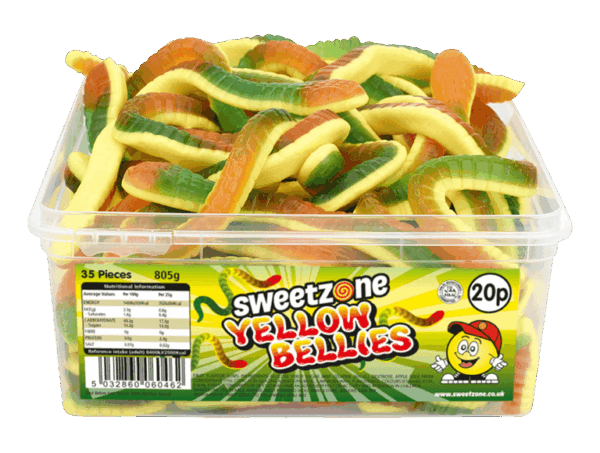 Sweetzone Yellow Bellies PMP 20p from Harrisons Direct