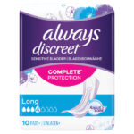 Wholesale Always Discreet Pads Long 10 Pack from Harrisons Direct