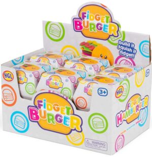 Wholesale Fidget Burger CDU from Harrisons Direct