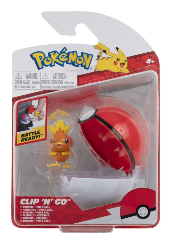 Pokemon Clip n Go Designs May Vary