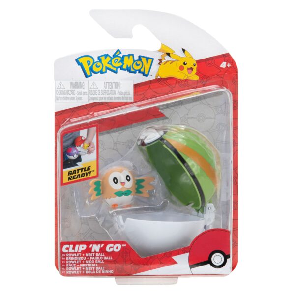 Pokemon Clip n Go Designs May Vary