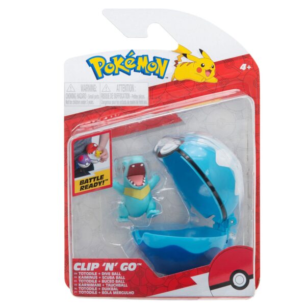 Pokemon Clip n Go Designs May Vary