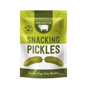 Wholesale Serious Pig - Snacking Pickles 40g from Harrisons Direct