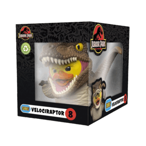 Wholesale Tubbz Jurassic Park Boxed Velociraptor from Harrisons Direct
