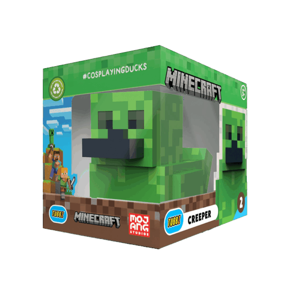 Wholesale Tubbz Minecraft Boxed Creeper from Harrisons Direct