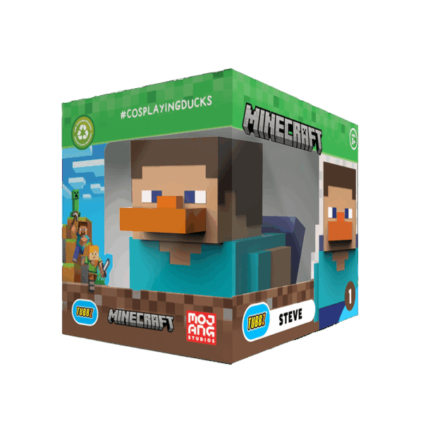 Wholesale Tubbz Minecraft Boxed Steve from Harrisons Direct