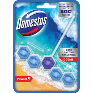 Domestos Power 5 Rimblock Ocean Single from Harrisons Direct