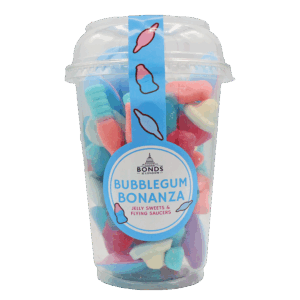 Bonds Bubblegum Bonanza Candy Cup 255g from Harrisons Direct