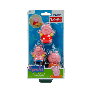 Mummy Pig, Peppa & George Bath Squirters from Harrisons Direct