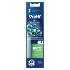 Wholesale Oral-B CrossAction Power Toothbrush Refill Heads 2's from Harrisons Direct