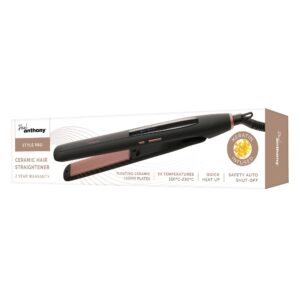 Wholesale Paul Anthony StylePro Ceramic Hair Straightener With Keratin from Harrisons Direct