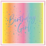 Birthday Card - Open Birthday Girl from Harrisons Direct